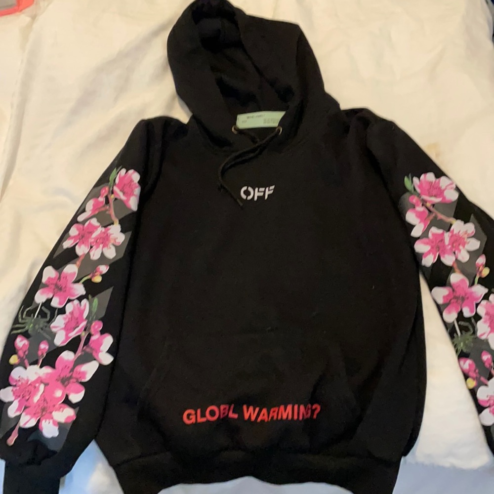 Fake Off-White hoodie